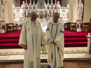 Memories of the visit of Fr. Declan McInerney Rector of the Shrine to our Lady of Clonfert for November Novena Tuesday October 29th.