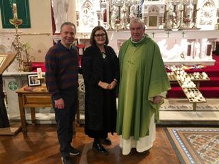 Visit of Mary Cowen to our Novena who spoke about her life from the public and private perspective.