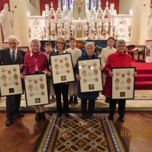 Celebration of St. Brendan’s Church Choir and Presentation of St. Brendan’s Medal Sunday January 19th 2025