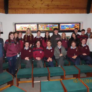 St. Brendan’s Community School March 7th Birr Churches together prayer with JP II student and LCA Students